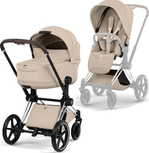 Cybex Priam Style Collection Chrome/Cozy Beige