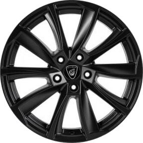 Aluett 89 Matt Black 7x17 5/114,3 ET35 B70 Aluett 89 Matt Black 7x17 5/114,3 ET35 B70
