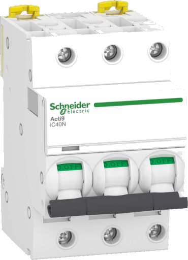 Strømbryter iC40N C 3P, 32A, 6/10kA