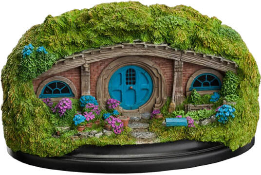 Polystone 36 Bagshot Row Hobbit Hole Blue Door
