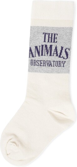 THE ANIMALS OBSERVATORY Snail Kid Socks   Cream   23/26