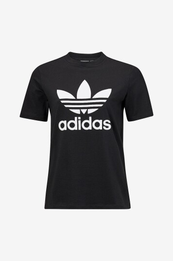 adidas Originals - Topp Trefoil - Svart
