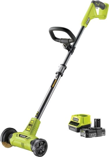 Ryobi RY18PCA 120 ONE+ batterifugerens m/stålbørste/batteri 18V Ryobi RY18PCA 120 ONE+ batterifugerens m/stålbørste/batteri 18V