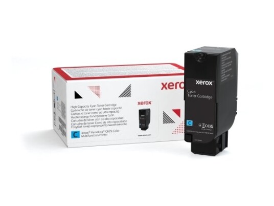Xerox - Høykapasitets - Cyan - Original - Tonerpatron - For Versalink C625v_Dn