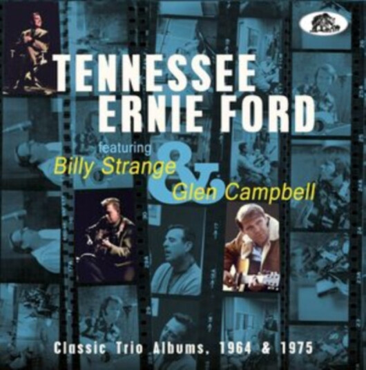 Tennessee Ernie Ford, Billy Strange, Glen Campbell Classic Trio Albums, 1964 & 1975 CD