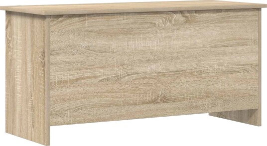 vidaXL Oppbevaringskiste Sonoma eik 100 x 40 x 50 cm Konstruert tre