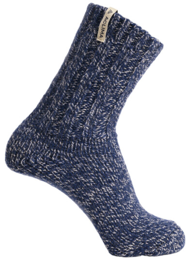 Aclima Norwegian Wool Socks Grey / Navy 40-45