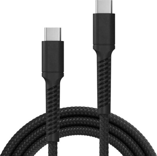 X2O Longlife 100W USB-C/C Kabel 1m Svart A12-193-0004