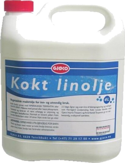 Gjøco kokt linolje 4 l