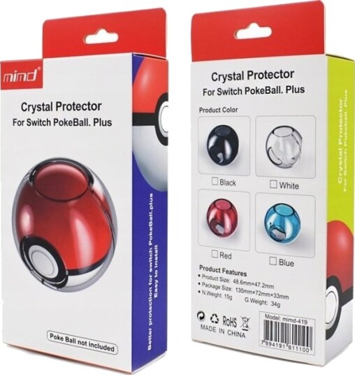 Nintendo Switch Etui Pokeball Transparent Nintendo Switch Etui Pokeball Transparent