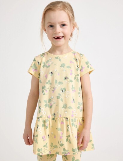 Lindex Short Sleeved Tunic   Yellow   116