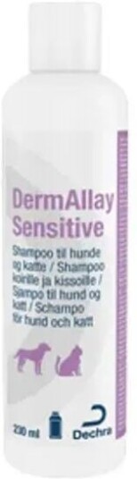 Dermalley Sensitive Shampo Til Sensitiv Hud 230ml