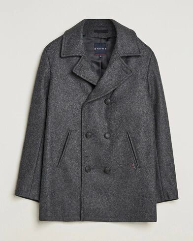 Armor lux Kermor Wool Peacoat Grey Melange
