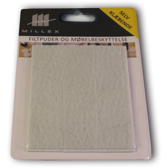 MILLEX 3 STK FILTPUTE 30X110MM HVIT