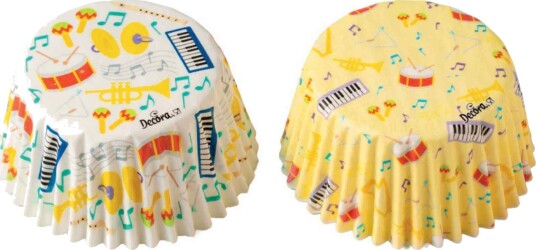 Muffinsformer Musikk Standard Pk/36