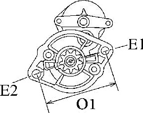 HC Cargo 114449 Starter HC Cargo 114449 Starter