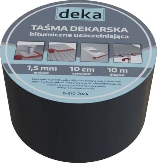 Deka Deka Takettetting Alubutyl 10Cm*10Mb Muglstein