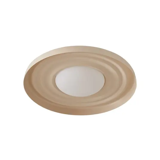 Lindby   Waves LED vegglampe beige Ø 43 cm metall