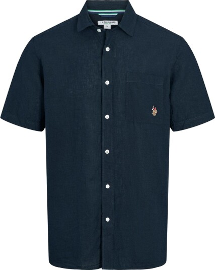 U.S. Polo Assn. Safi Kortermet Skjorte Herre Navy 2XL
