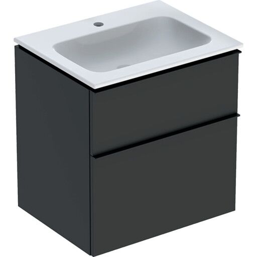 Geberit iCon møbelpakke 60x48 cm matt grå