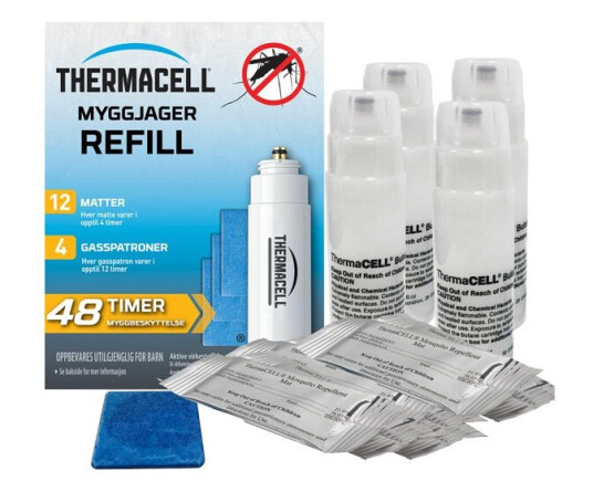 Thermacell Mot Mygg Refill R4 4 Pakk 48 Timer