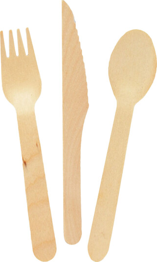 Talking Tables Bestikk i tre 24-pakning SOUK-CUTLERY