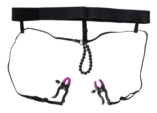 Pearl String with Silicone Clamps Pearl String with Silicone Clamps