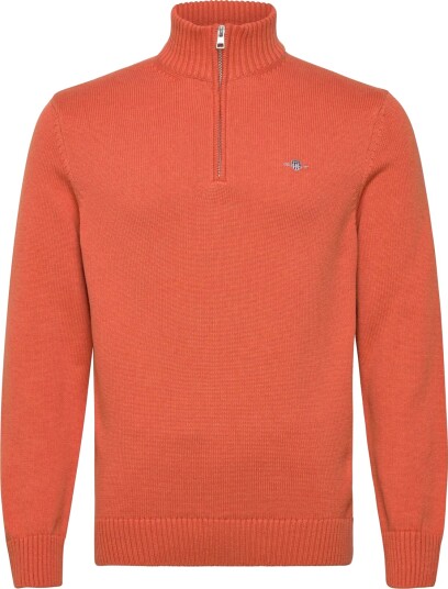 Gant | Cotton Knit Half Zip Sweater | XXXL