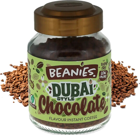 Beanies | Sjokolade i Dubai stil 50 g pulverkaffe Beanies | Sjokolade i Dubai stil 50 g pulverkaffe