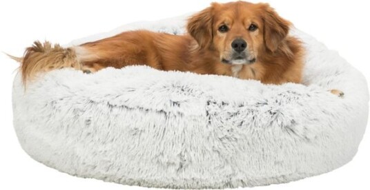 Trixie Harvey Rund Hundeseng 100cm Grå/Hvit