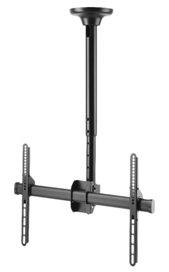 VIVOLINK brakett - teleskopisk - for TV / monitor - svart