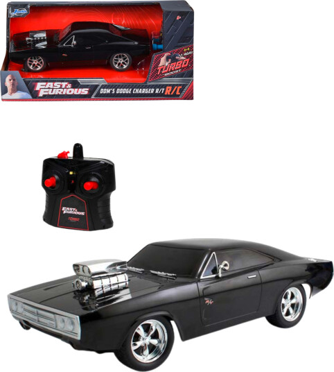 Fast & Furious Radiostyrt Bil Dodge Charger 1:24