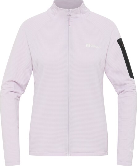 Jack Wolfskin Women's Prelight Ful Zip Pale Lavendar XS