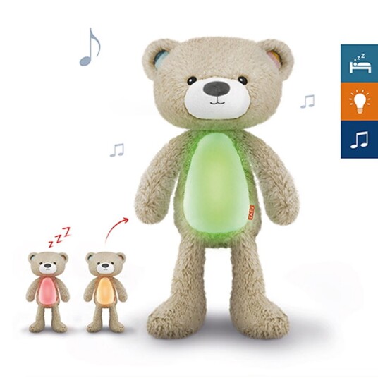 ZAZU Kosebamse & Søvntrener Bjørnen Brody Brun ZAZU Kosebamse & Søvntrener Bjørnen Brody Brun