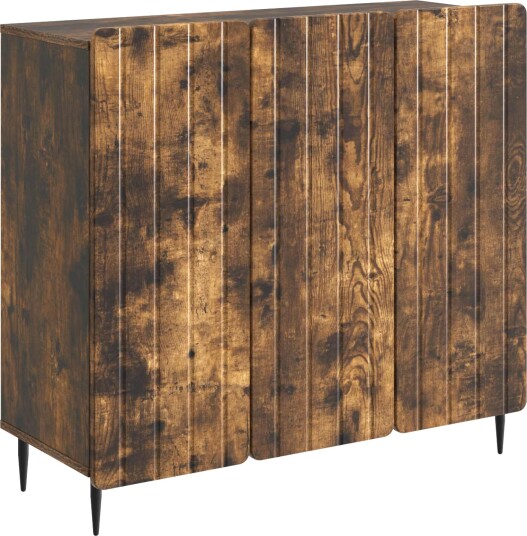 Serviesskap Røkt Eik 89 x 34,5 x 82 cm Konstruert tre