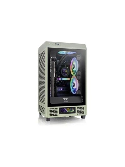 Thermaltake Tower 200 Mini-ITX Kabinett Matcha Grønn