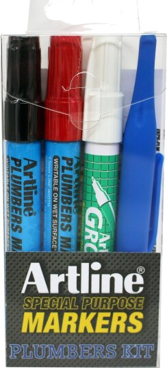 Marker Artline Plumbers Kit 4-Pack