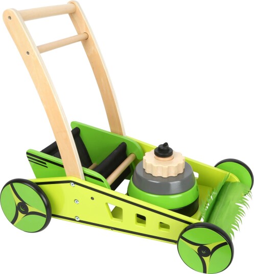 Small Foot 11292 Gressklipper Gåvogn i Tre - 12+mnd