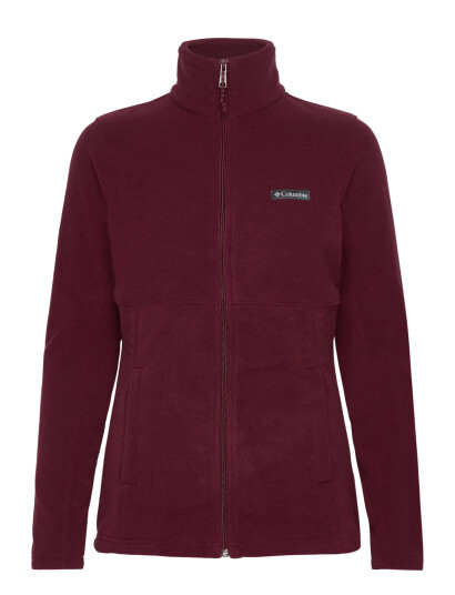 Columbia Sportswear Basin Trail Iii Full Zip - Burgundy - XS