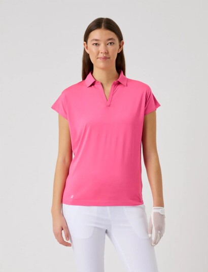 Daily Sports Bella Birdie Cap S Polo Shirt Pink M