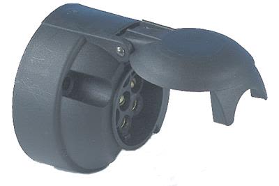 Gelia 80000354 Tilhengerkontakt hunn 7 polet Makrolon Stikkontakter & kabler