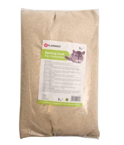 Chinchilla Badesand Brun 3Kg
