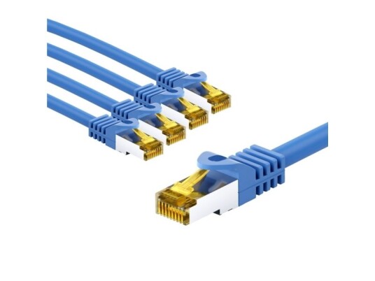 Goobay 69392 3 M Cat7 S/Ftp S-Stp Rj-45 Rj-45 Blå