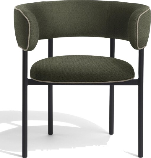 Møbel Copenhagen Font Spisebordsstol med Armlene Vidar 972/Svart Understell Møbel Copenhagen Font Spisebordsstol med Armlene Vidar 972/Svart Understell