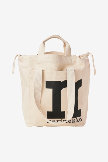 Marimekko   Vesken Mono City Tote Solid   Natur