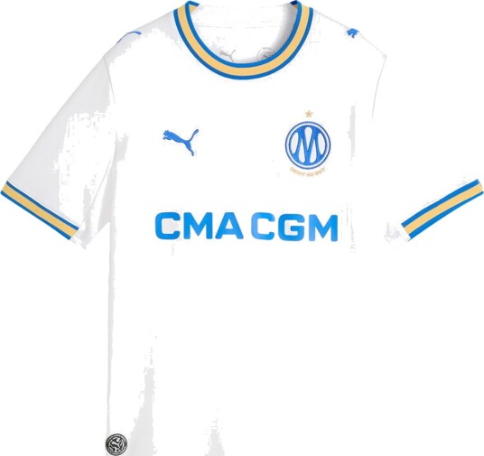 PUMA Om Home Jersey Replica Jr   White   140