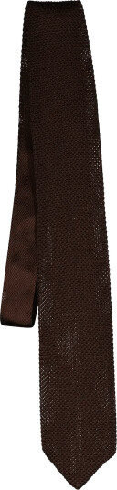 Gant Knitted Tie - Brown - ONE SIZE