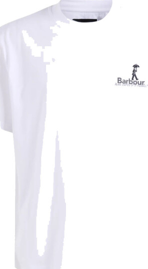 Barbour Herre Topper Hvit M,