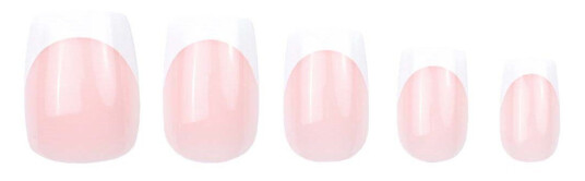 DUFFBEAUTY Reusable Press-on Manicure Classic French Square