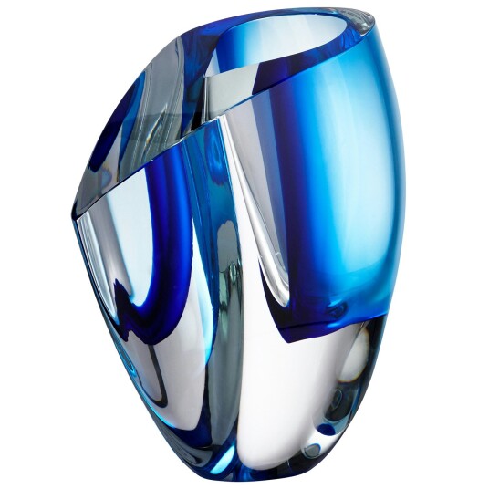 Kosta Boda Mirage GW AC 25 Vase Blå 21 cm Kosta Boda Mirage GW AC 25 Vase Blå 21 cm